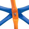 Outdoor Dome Climber, Monkey Bars Climbing Tower, Jungle Gym Playground for Kids Aged 3-10, Blue & Yellow
