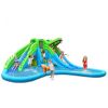 7 in 1 Inflatable Bounce House with Splashing Pool