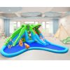 7 in 1 Inflatable Bounce House with Splashing Pool